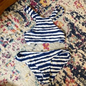 Tori Praver Swimwear High Neck Bikini Set